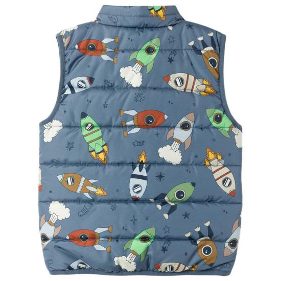 Name It Βρεφικό αμάνικο μπουφάν Vest Rocket